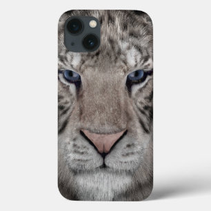 Funda Para iPhone 13 blanco_tiger_head