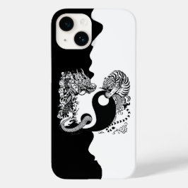 Funda Para iPhone 14 De Case-Mate Blanco y Negro