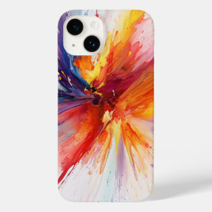 Funda Para iPhone 14 De Case-Mate Blast de pintura abstracta