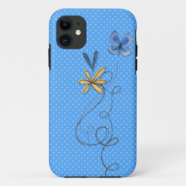 Funda De Case-Mate Para iPhone Bling Bouquet (Reverso)