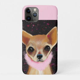 Funda Para iPhone 11 Pro Bling Chihuahua