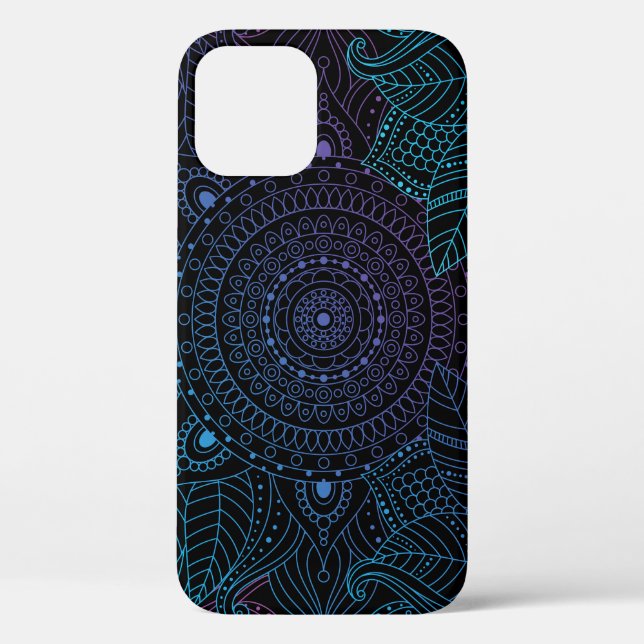 Funda De Case-Mate Para iPhone Bliss árabe: Magia Mandala Oriental (Reverso )