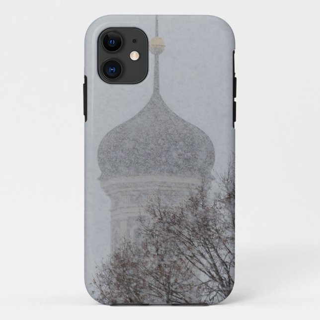 Funda De Case-Mate Para iPhone Blizzard ruso (Reverso)