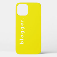 Blogger Vibrant Yellow Simple Moderno Business