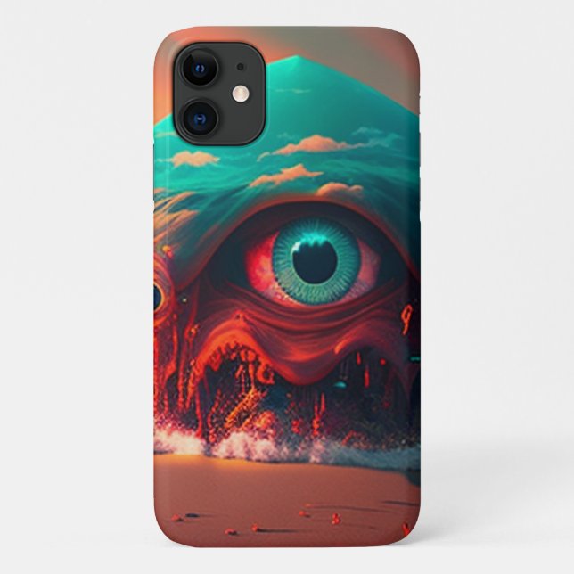 Funda De Case-Mate Para iPhone Bloody Eyes (Reverso)