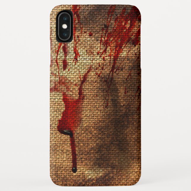 Funda De Case-Mate Para iPhone Bloody Grunge Torn Sack (Reverso)
