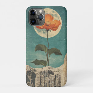 Funda Para iPhone 11 Pro Bloom Naranja iluminado por luna - Encanto de Boho