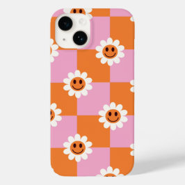 Funda Para iPhone 14 De Case-Mate "Bloom retro - Un giro de 180 grados sobre la feli