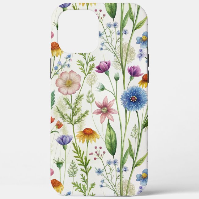 Funda De Case-Mate Para iPhone Bloom Wildflowers (Reverso )