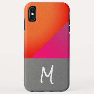 Funda Para iPhone XS Max Bloque de color chic