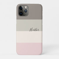 Bloque de color de crema de tonos rosa personaliza