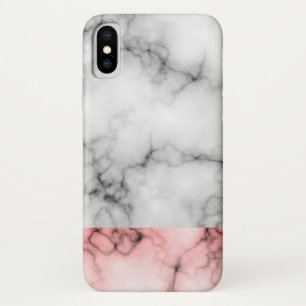 Funda Para iPhone X bloques de color de mármol