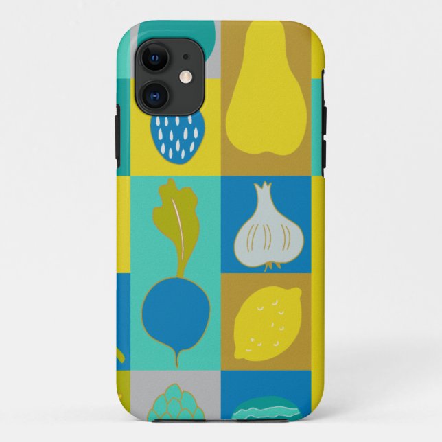 Funda De Case-Mate Para iPhone Bloques de vegetación I (Reverso)