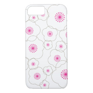 FUNDA PARA iPhone 8/7 BLOSSOMS DE CERDO BLANCO