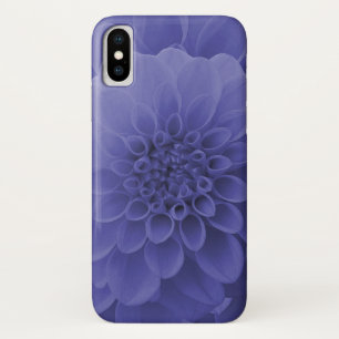 Funda Para iPhone X Blue Dahlia