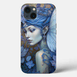 Funda Para iPhone 13 Blue Fairy Fantasy Art