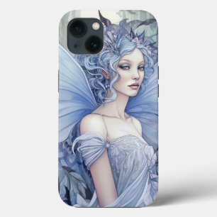 Funda Para iPhone 13 Blue Fairy Fantasy Art
