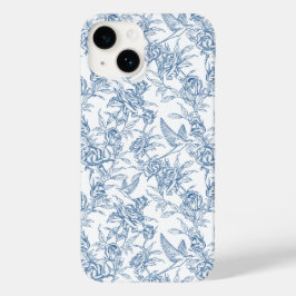 Funda Para iPhone 14 De Case-Mate Blue French Toile