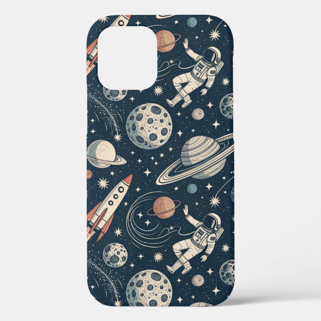 Funda De Case-Mate Para iPhone Blue Galaxy Adventure (Reverso )