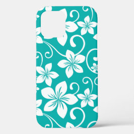 FUNDA PARA iPhone 12 BLUE HAWAII (VERDE AZULADO)