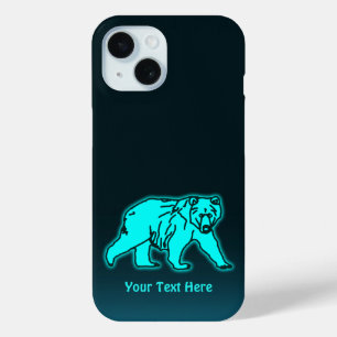 Funda Para iPhone 15 Blue Kodiak Bear