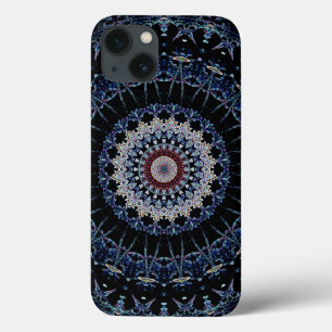 Funda Para iPhone 13 Blue Mandala iPhone 6 Tough Xtreme case-mate