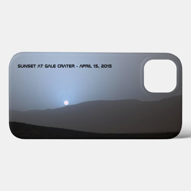 Funda De Case-Mate Para iPhone Blue Martian Sunset (Reverso (Horizontal))