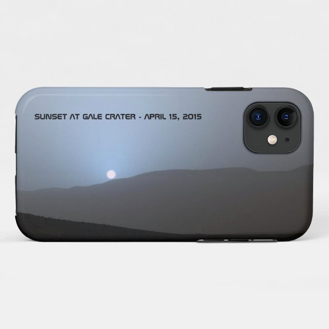 Funda De Case-Mate Para iPhone Blue Martian Sunset (Reverso (horizontal))