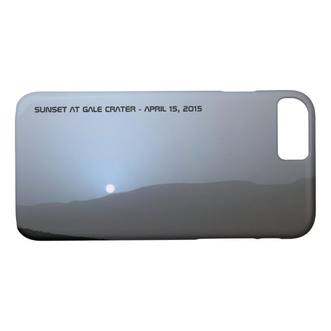 Funda De Case-Mate Para iPhone Blue Martian Sunset (Reverso (horizontal))