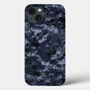 Blue Military Camo Xtreme Tough iPhone Funda 6/6s