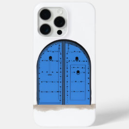Funda Para iPhone 15 Pro Max Blue Moroccan Door – Elegant Phone Case Design