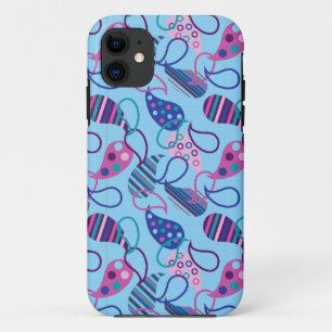 Funda Para iPhone 11 Blue Paisley