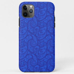 Funda Para iPhone 11 Pro Max Blue Paisley
