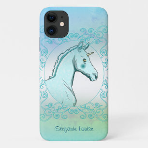 Funda Para iPhone 11 Blue Palomino Unicorn Baby (fieltro azul)