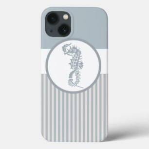 title_seo2 Blue Seahorse Blue Classic Nautical Elegant