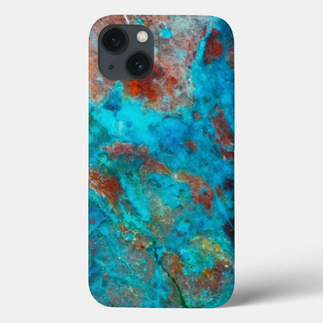 Funda De Case-Mate Para iPhone Blue Shattuckita (Reverso)