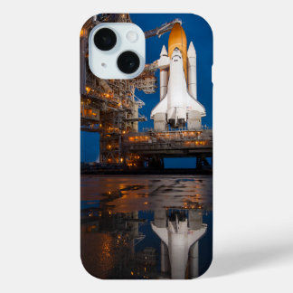 Funda Para iPhone 15 Blue Sky for Space Shuttle Atlantis Launch