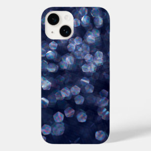 Funda Para iPhone 14 De Case-Mate Blue Sparkle Bokeh Lights