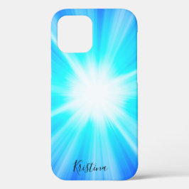 FUNDA PARA iPhone 12 BLUE SPLASH
