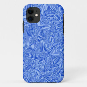 Funda Para iPhone 11 Blue Swirl