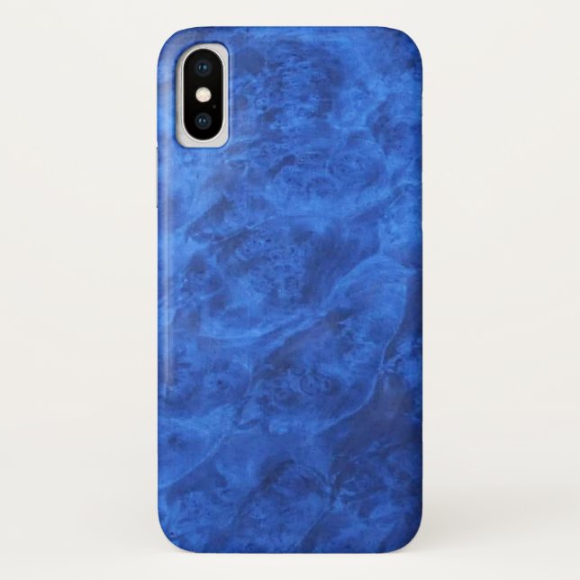 Funda De Case-Mate Para iPhone Blue Walnut (Reverso)
