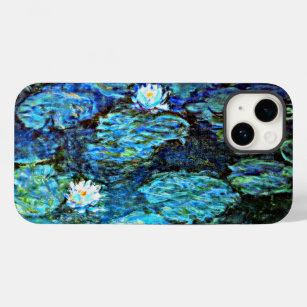 Funda Para iPhone 14 De Case-Mate Blue Water-Lilis, pintura artística fina,