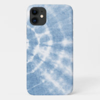 Blue White Shibori Tie Dye