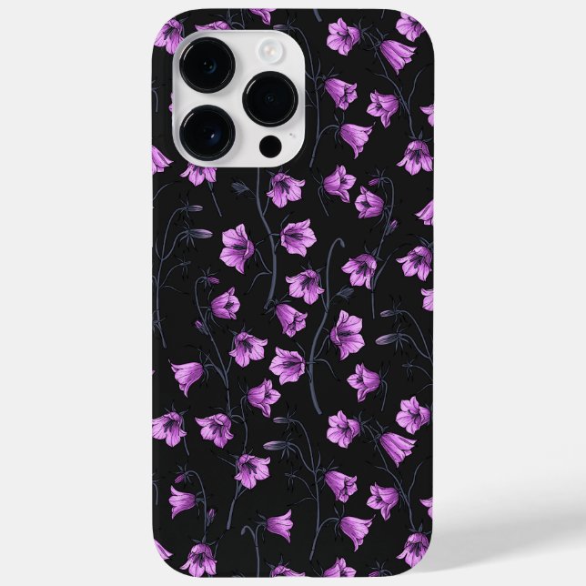 Funda De Case-Mate Para iPhone Bluebells, Harebells, Bellflowers 2 (Reverso)