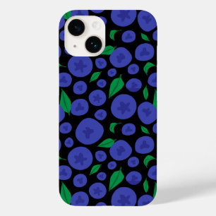 Funda Para iPhone 14 De Case-Mate Blueberries Seamless Pattern