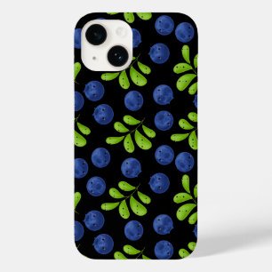 Funda Para iPhone 14 De Case-Mate Blueberry Bliss: Diseño de patrones de fruta fresc