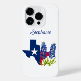 Funda Para iPhone 14 Pro De Case-Mate Bluebonnets Texas Flor Floral Texgoso
