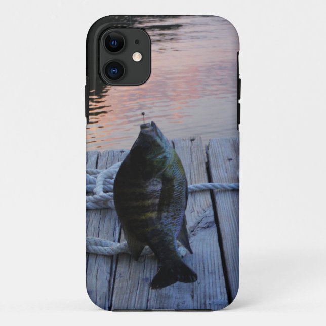 Funda De Case-Mate Para iPhone Bluegill al atardecer Lago Arrowhead (Reverso)
