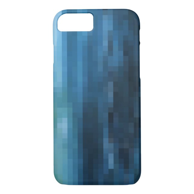 Funda De Case-Mate Para iPhone Blues Pixelados (Reverso)