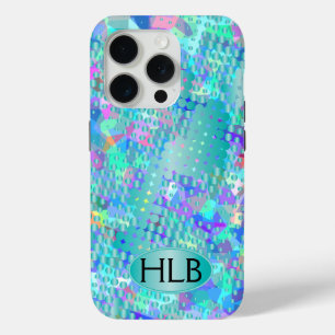 Funda Para iPhone 15 Pro Blues psicodélicos divertidos con una pizca de pun
